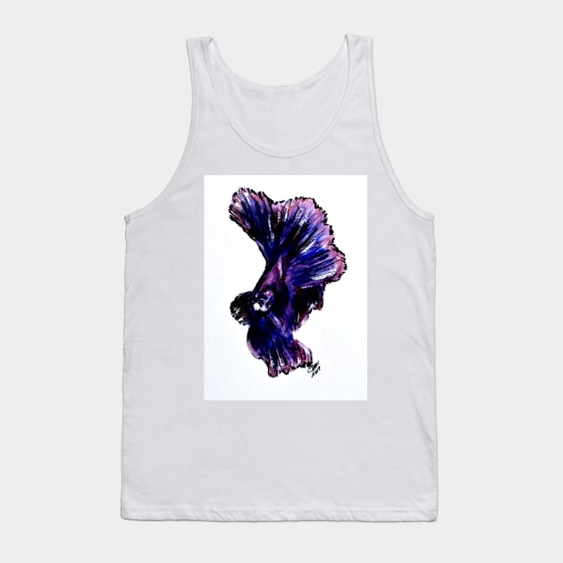 Art Doodle No. 35 Betta Fish Tank Top by cjkell